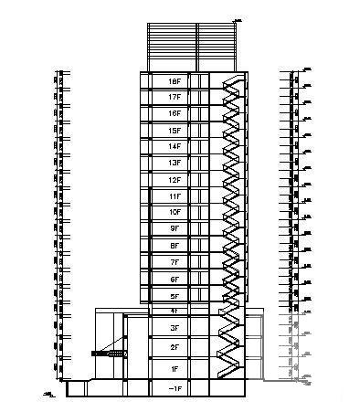 商业大厦建筑CAD图纸（带MAX模型） - 2