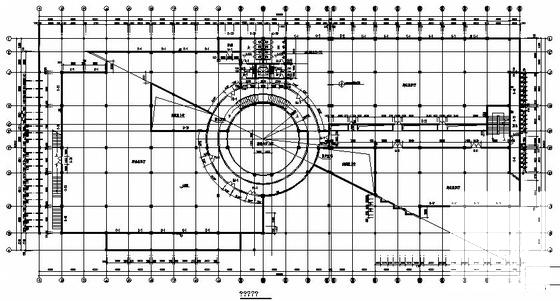 3层大型办公展馆建筑CAD施工图纸(卫生间详图) - 2