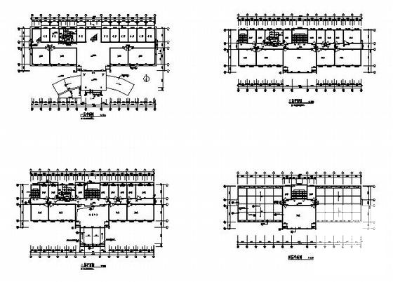 热电有限公司办公楼建筑CAD施工图纸(卫生间详图) - 3