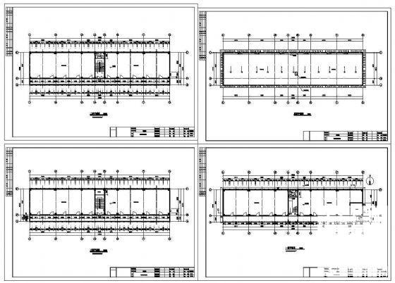 3层天然气公司办公楼建筑CAD图纸 - 3