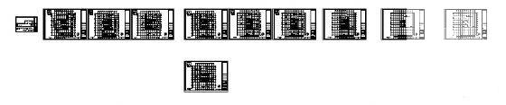 精美11层办公楼建筑CAD图纸 - 1