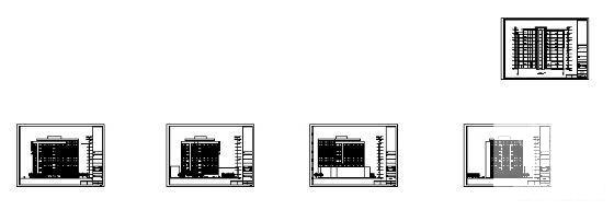 精美11层办公楼建筑CAD图纸 - 3
