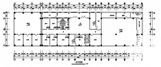 11层法院建筑CAD施工图纸(钢筋混凝土结构) - 4