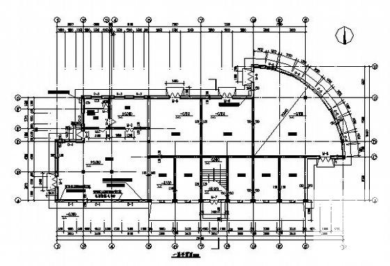 精美2层交换站办公楼建筑CAD图纸 - 2