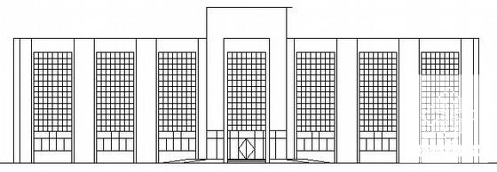 精美2层办公楼建筑CAD图纸(钢筋混凝土结构) - 1