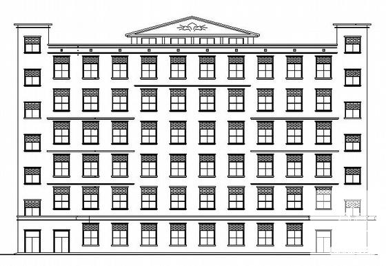 大型12层厂房办公楼建筑设计CAD施工图纸 - 2