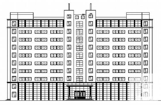 10层研发楼建筑扩初图纸 - 1