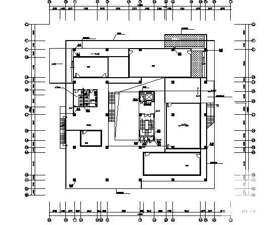 7层办公楼设计建筑CAD图纸(钢筋混凝土结构) - 3