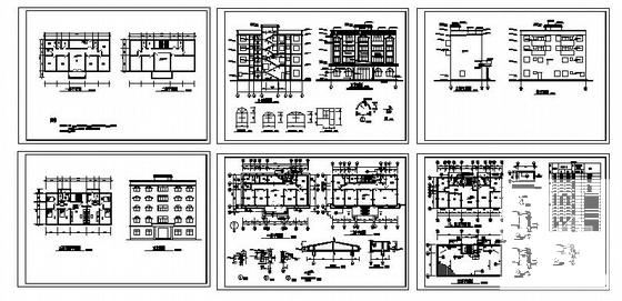 6层综合办公楼建筑CAD图纸 - 4