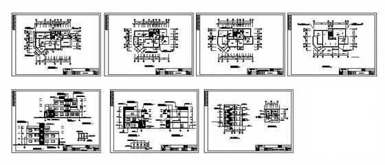3层设计所建筑CAD图纸 - 3