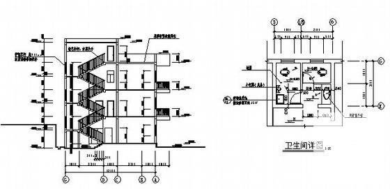 3层设计所建筑CAD图纸 - 4
