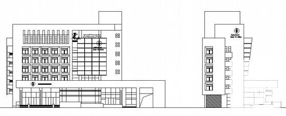 6层农业银行办公楼建筑CAD图纸(钢筋混凝土结构) - 3