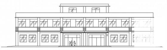 比较不错的3层办公楼建筑施工CAD图纸(卫生间详图) - 1