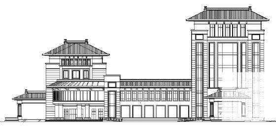 精美7层综合楼建筑CAD图纸(钢筋混凝土结构) - 2