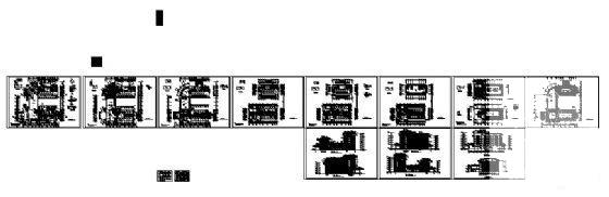 精美7层综合楼建筑CAD图纸(钢筋混凝土结构) - 3