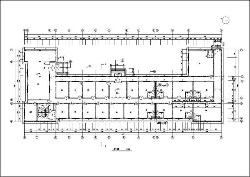 中式仿古农家乐餐饮商业建筑设计方案CAD施工图纸 - 5