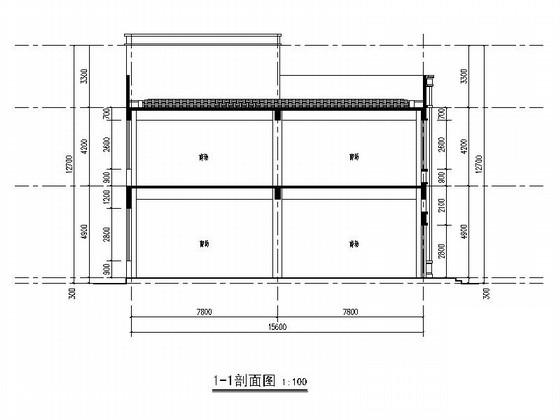 3层临时商业楼建筑施工图（审核前后对比图纸） - 1