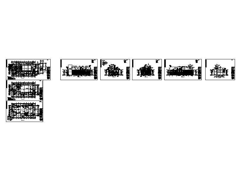 知名设计院纯欧式商业楼施工图（全专业图纸）精(多层建筑) - 2