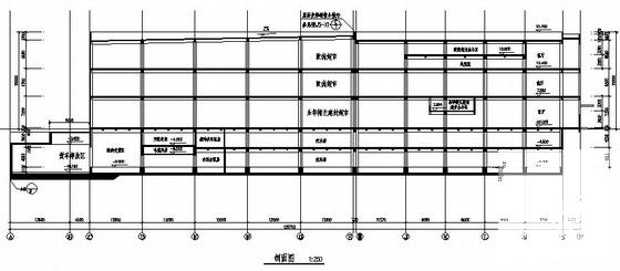 3层大型商场超市建筑施工CAD图纸(钢筋混凝土结构) - 3