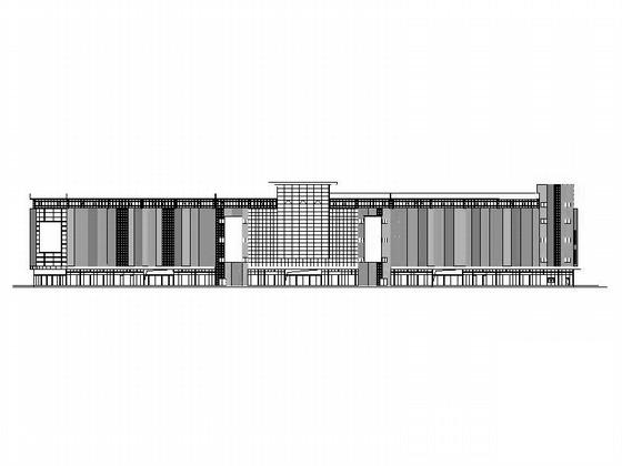 5层现代风格商贸物流城建筑施工CAD图纸（知名设计院）(综合商场) - 2
