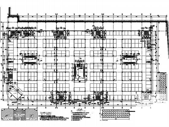 5层现代风格商贸物流城建筑施工CAD图纸（知名设计院）(综合商场) - 3