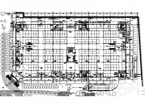 5层现代风格商贸物流城建筑施工CAD图纸（知名设计院）(综合商场) - 4