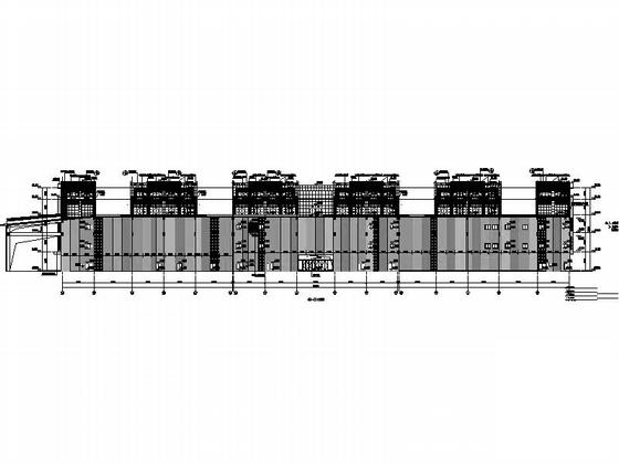 5层现代风格商贸物流城建筑施工CAD图纸（知名设计院）(综合商场) - 5