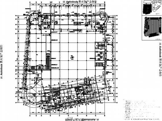 18层商业综合体建筑CAD施工图纸（甲级设计院） - 5