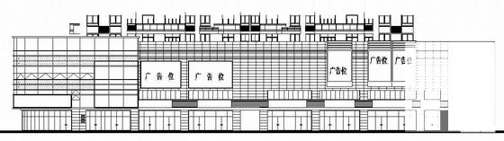 5层大型商场幕墙建筑CAD施工图纸 - 2