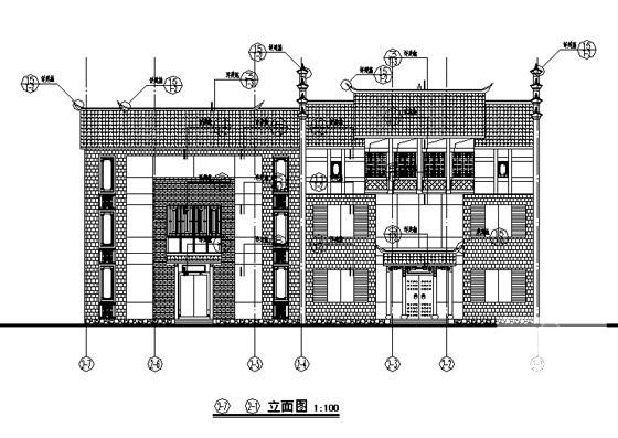 洛带文化艺术村一套街区小镇住宅 - 3