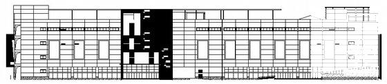 4层建材家居商场建筑施工CAD图纸(钢筋混凝土结构) - 3