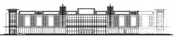3层大型商场建筑CAD施工图纸(钢筋混凝土结构) - 1