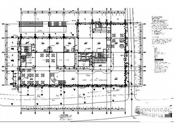 商业广场5层欧式商业用房建筑施工CAD图纸（1号楼） - 2