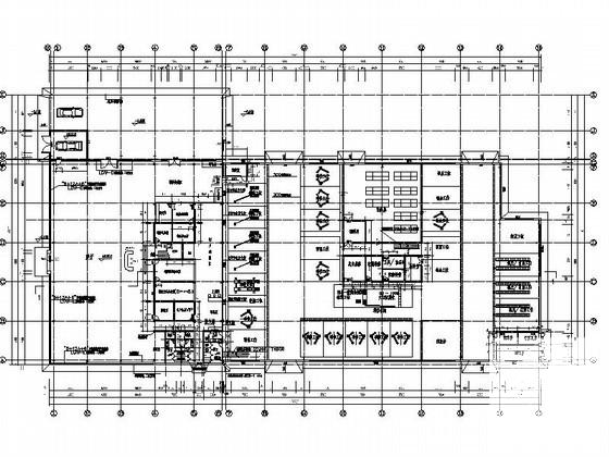 2层汽车品牌4S店建筑施工CAD图纸 - 4