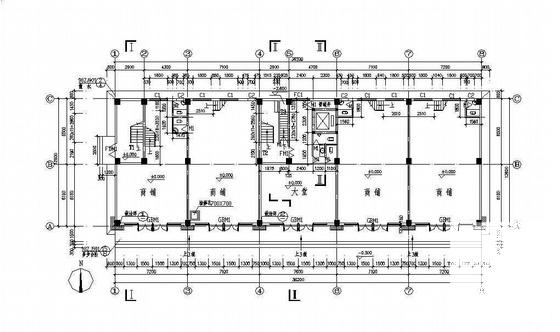 14层写字楼建筑CAD施工图纸(钢筋混凝土结构) - 3