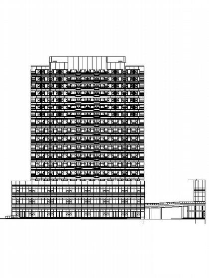 17层现代风格旧车交易市场建筑施工CAD图纸 - 4