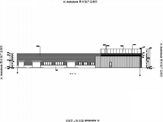 知名汽车4S店建筑CAD施工图纸 - 1