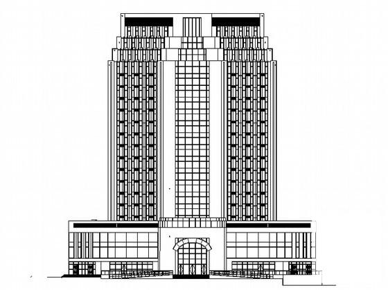 12层综合楼建筑CAD施工图纸(卫生间详图) - 3