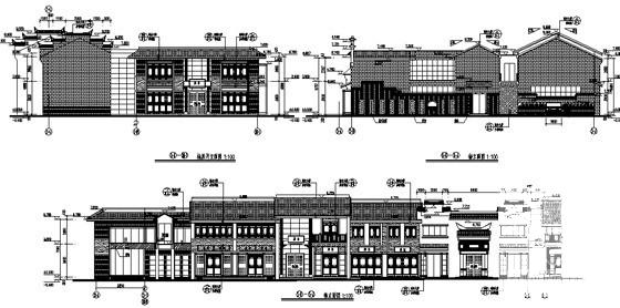 洛带文化艺术村街区小镇2层住宅（5号楼）建筑施工CAD图纸 - 4