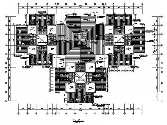 2层北美风情商业建筑施工CAD图纸（带阁楼） - 3