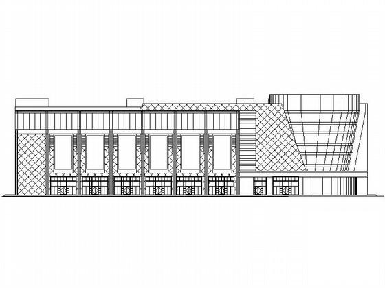 4层大型综合商场建筑施工CAD图纸 - 3