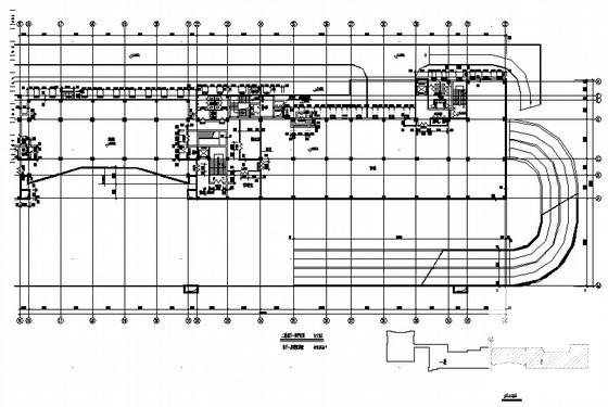 2层临近商业办公楼建筑施工CAD图纸(钢筋混凝土结构) - 4