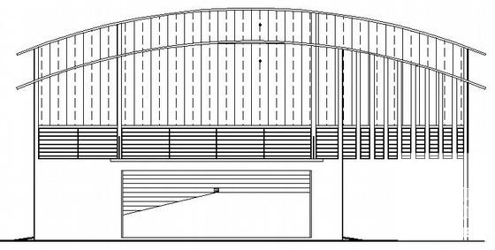 菜市场建筑施工CAD图纸（框架结构）(卫生间详图) - 1