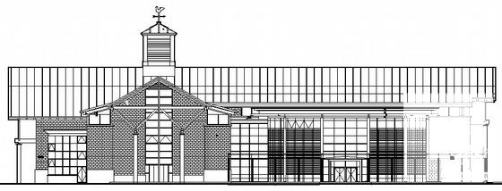 3层大型超市建筑施工CAD图纸(钢筋混凝土结构) - 2