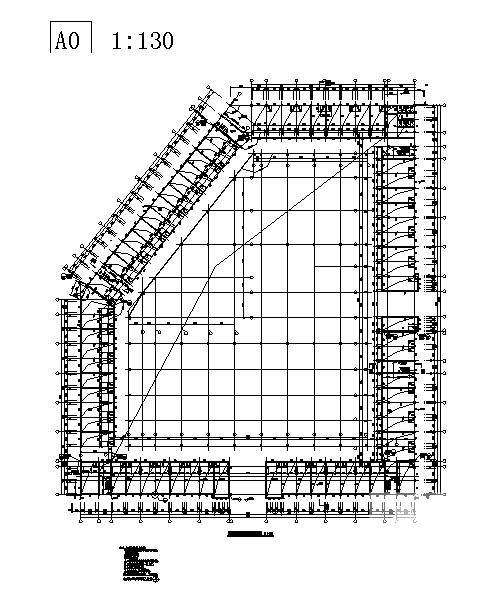 经济联合社2层农贸市场建筑施工套CAD图纸 - 3