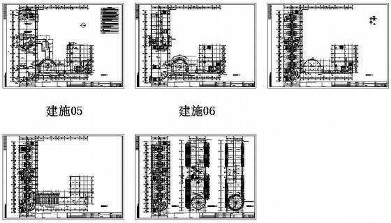 4层农机化服务中心建筑CAD施工图纸 - 2