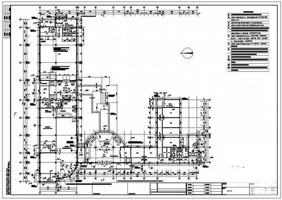 4层农机化服务中心建筑CAD施工图纸 - 4
