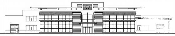 2层汽车4S店建筑CAD施工图纸 - 2