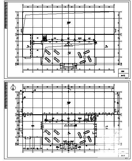 2层汽车4S店建筑CAD施工图纸 - 4