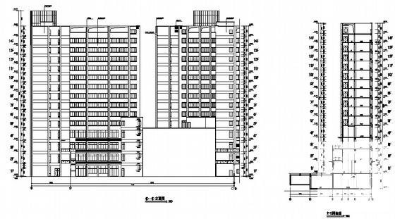 高层综合商业楼建筑CAD施工图纸(自动扶梯大样) - 2